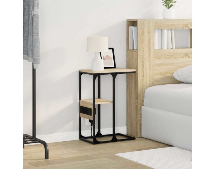 Sonata H Нощен шкаф дъб сонома 41.5 x 26 x 60.5 см Инженерно дърво