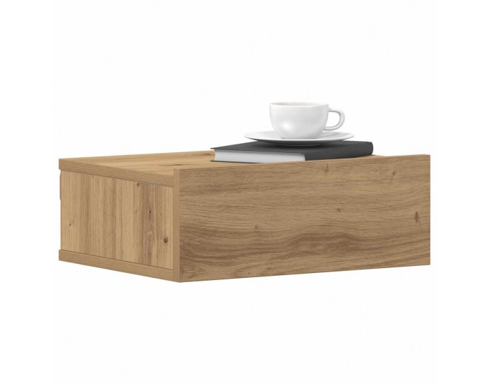 Sonata H Плаващо нощно шкафче Artisan Oak 40x32x15cm Инженерна дървесина