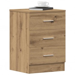 Sonata H Нощно шкафче Artisan Oak 38x35x55 cm Инженерна дървесина - Нощни шкафчета