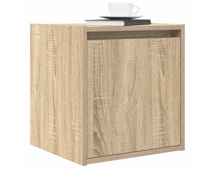 Sonata H Нощни шкафчета за стенен монтаж, 2 бр, сонома дъб, 38x34x40 см
