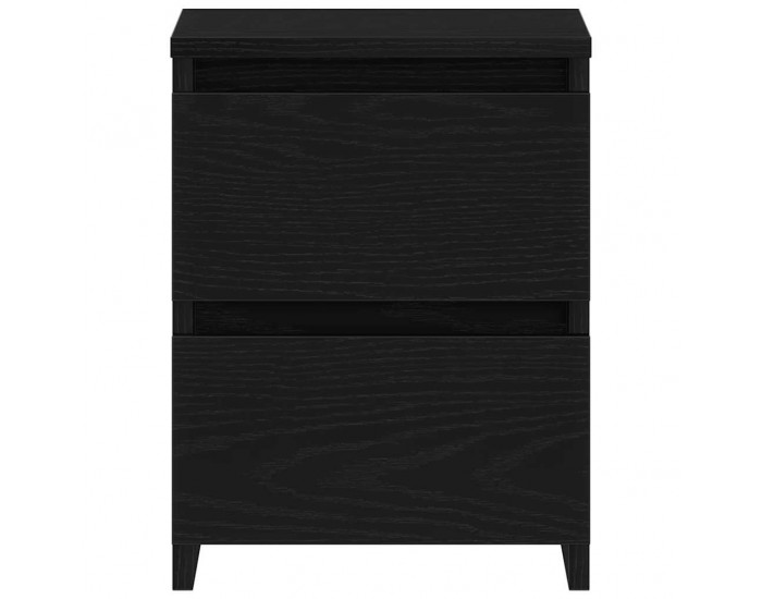 Sonata H Нощен шкаф 2 pcs Черен дъб 30 x 30 x 40 cm Инженерно дърво