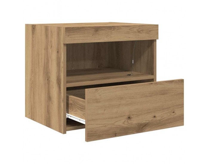 Sonata H Нощно шкафче дъб артизан 50 x 40 x 45 cm Инженерно дърво