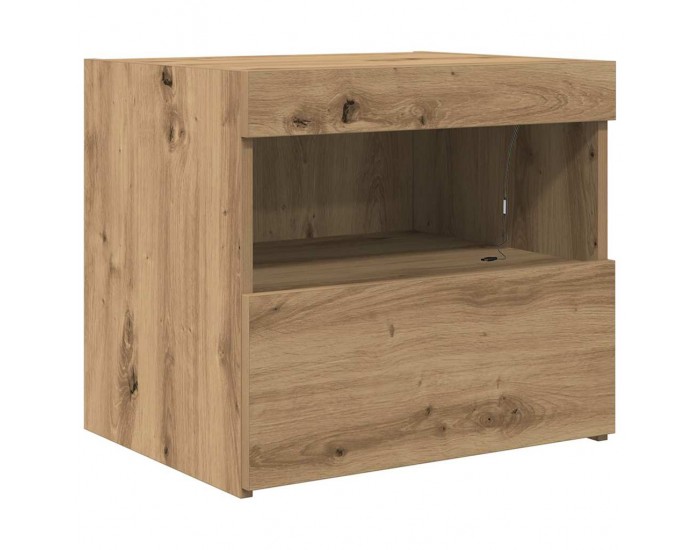 Sonata H Нощно шкафче 2 pcs дъб артизан 50 x 40 x 45 cm Инженерно дърво