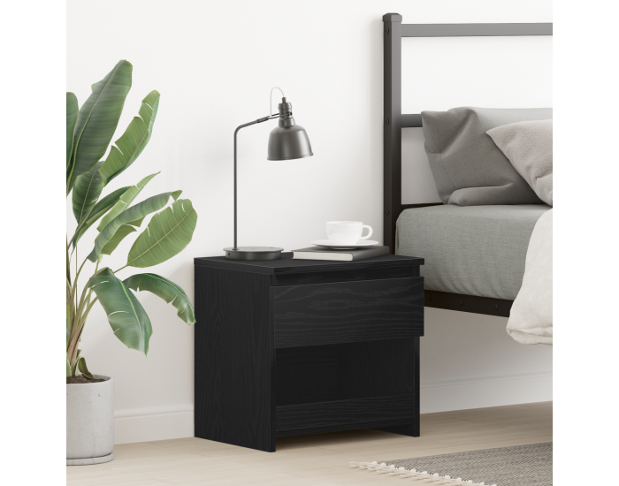 Sonata H Нощен шкаф Черния дъб 40 x 30 x 39 см Инженерно дърво