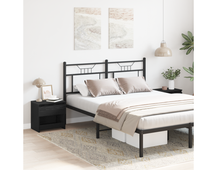 Sonata H Нощен шкаф 2 pcs Черния дъб 40 x 30 x 39 см Инженерно дърво