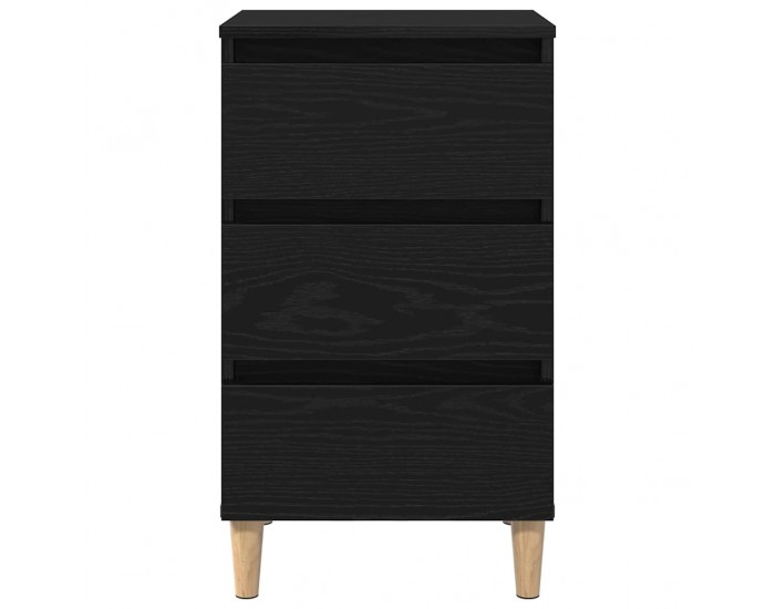 Sonata H Нощен шкаф с чекмедже Черен дъб 40 x 35 x 69 см Инженерно дърво