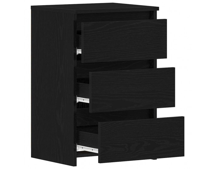 Sonata H Нощен шкаф Черен дъб 40 x 35 x 62.5 см Инженерно дърво