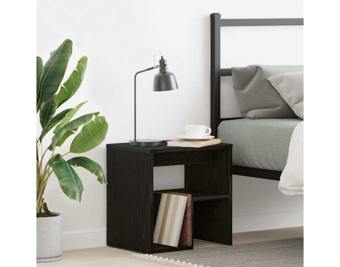 Sonata H Нощен шкаф Черен дъб 40 x 30 x 40 см Инженерно дърво