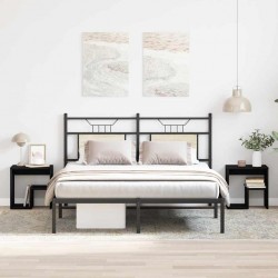 Sonata H Нощен шкаф 2 pcs Черен дъб 40 x 30 x 40 см Инженерно дърво - Нощни шкафчета