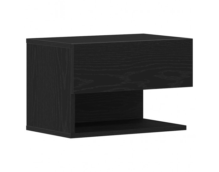 Sonata H Нощен шкаф Черен дъб 46 x 29.5 x 30 см Инженерно дърво