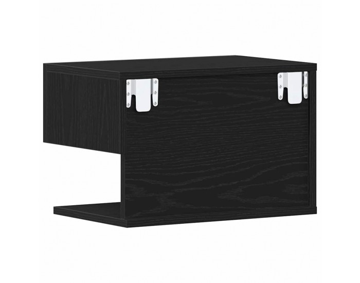 Sonata H Нощен шкаф Черен дъб 46 x 29.5 x 30 см Инженерно дърво