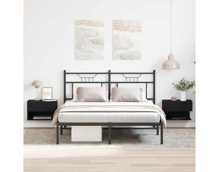 Sonata H Нощен шкаф 2 pcs Черен дъб 46 x 29.5 x 30 см Инженерно дърво