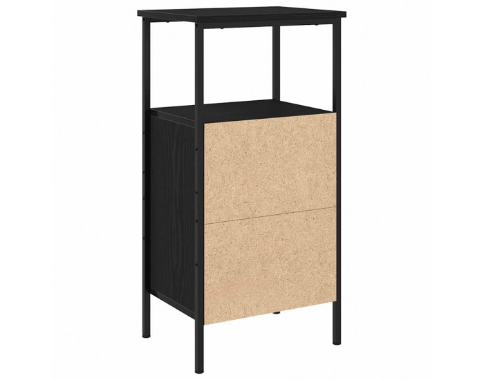 Sonata H Нощен шкаф Черен дъб 41 x 31 x 80 см Инженерно дърво