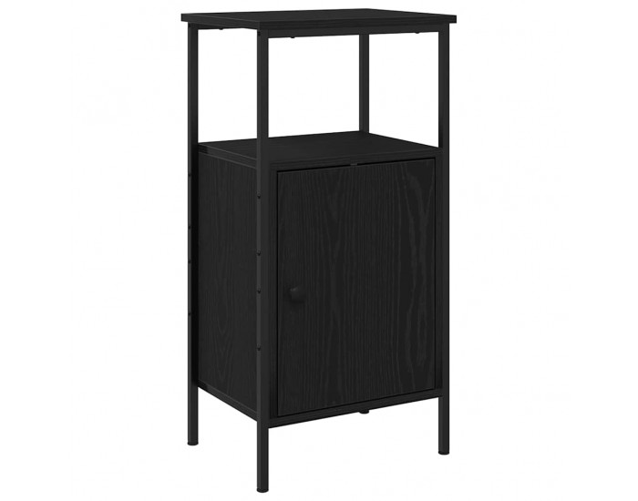 Sonata H Нощен шкаф Черен дъб 41 x 31 x 80 см Инженерно дърво