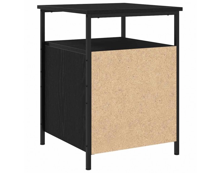 Sonata H Нощно шкафче с чекмедже 2 pcs Черен дъб 44 x 45 x 60 см