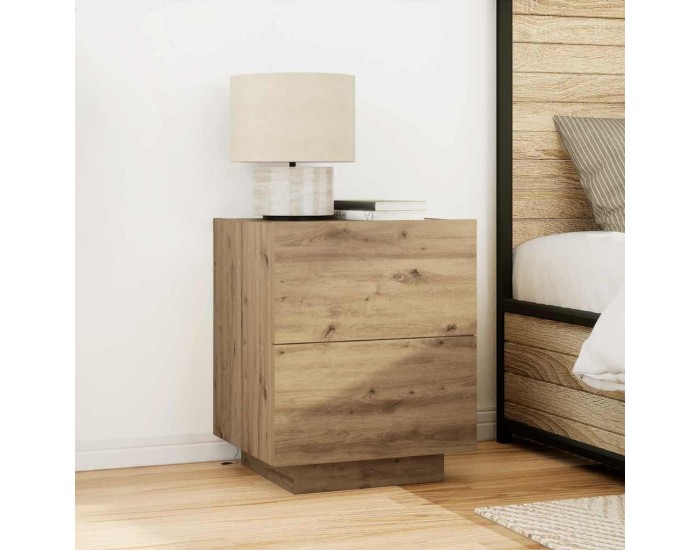 Sonata H Нощен шкаф с чекмедже 2 pcs дъб артизан