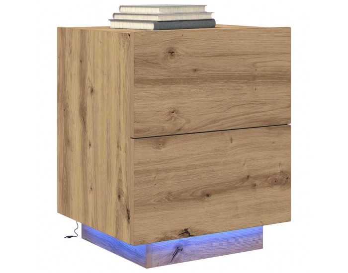 Sonata H Нощен шкаф с чекмедже 2 pcs дъб артизан