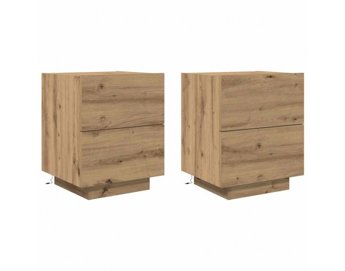 Sonata H Нощен шкаф с чекмедже 2 pcs дъб артизан