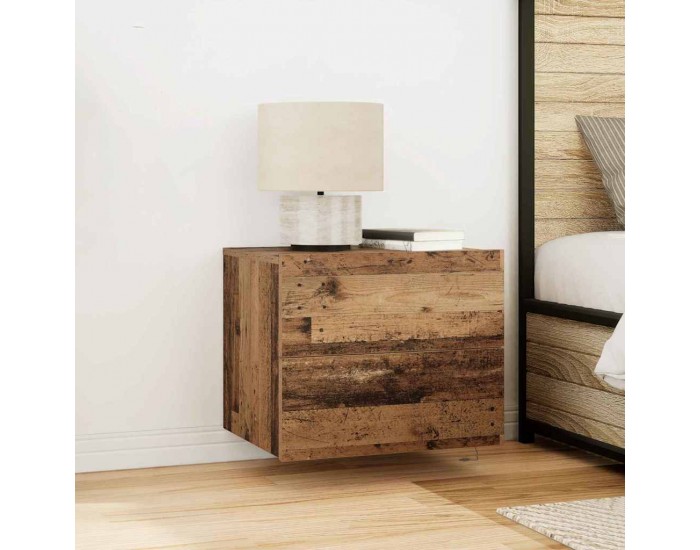 Sonata H Стенен шкаф за нощно шкафче 2 pcs Старо дърво 50 x 39 x 41 cm