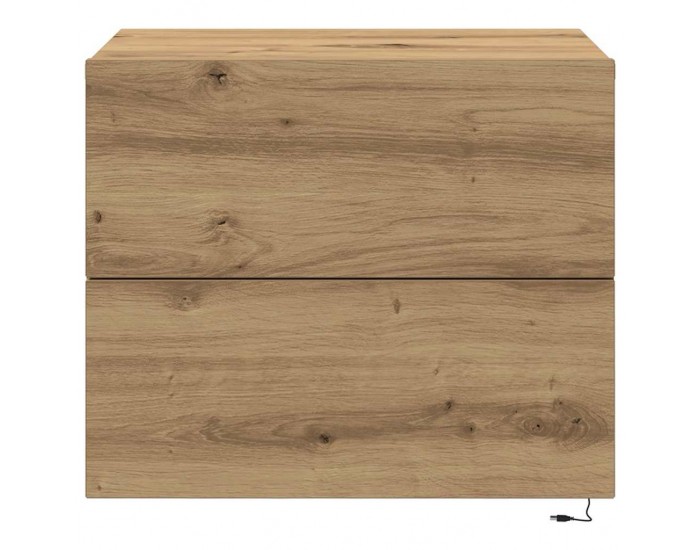 Sonata H Стенен шкаф за нощно шкафче дъб артизан 50 x 39 x 41 cm Sonata H Стенен шкаф за нощно шкафче дъб артизан 50 x 39 x 41 cm