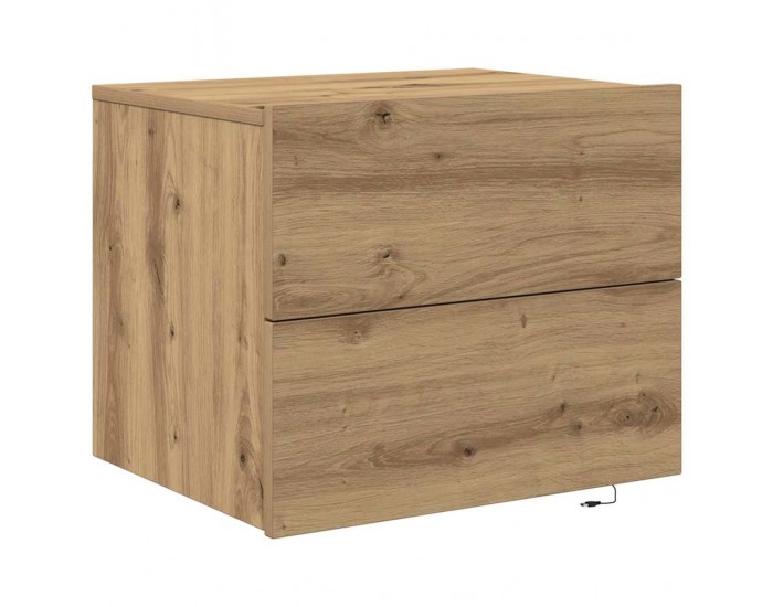 Sonata H Стенен шкаф за нощно шкафче дъб артизан 50 x 39 x 41 cm Sonata H Стенен шкаф за нощно шкафче дъб артизан 50 x 39 x 41 cm