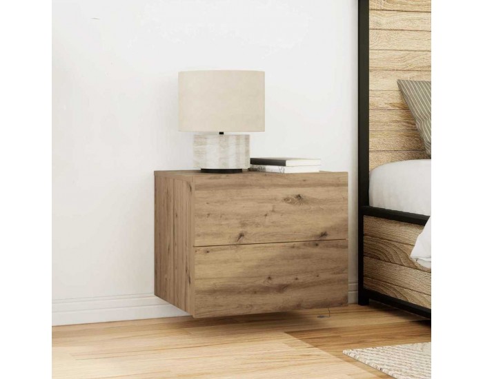 Sonata H Стенен шкаф за нощно шкафче 2 pcs дъб артизан 50 x 39 x 41 cm Sonata H Стенен шкаф за нощно шкафче 2 pcs дъб артизан 50 x 39 x 41 cm