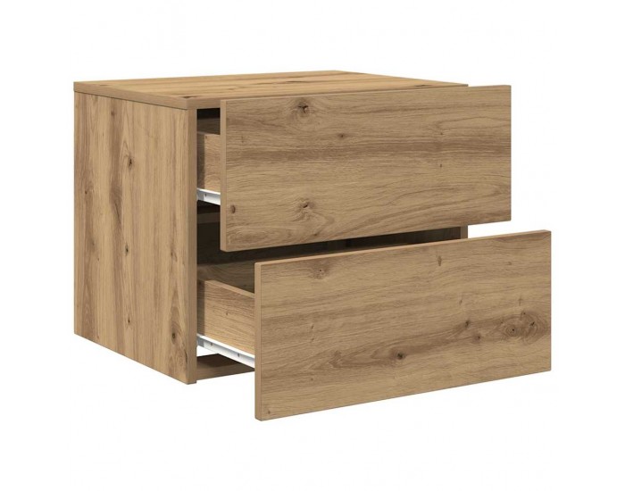 Sonata H Стенен шкаф за нощно шкафче 2 pcs дъб артизан 50 x 39 x 41 cm Sonata H Стенен шкаф за нощно шкафче 2 pcs дъб артизан 50 x 39 x 41 cm