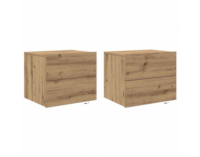Sonata H Стенен шкаф за нощно шкафче 2 pcs дъб артизан 50 x 39 x 41 cm Sonata H Стенен шкаф за нощно шкафче 2 pcs дъб артизан 50 x 39 x 41 cm
