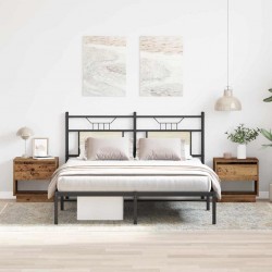 Sonata H Нощна маса 2 pcs Старо дърво 45 x 34 x 44 см Инженерно дърво - Нощни шкафчета