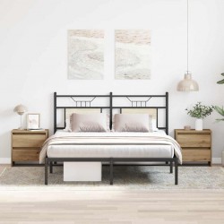 Sonata H Нощен шкаф 2 pcs дъб артизан 45 x 34 x 44.5 см Инженерно дърво - Нощни шкафчета