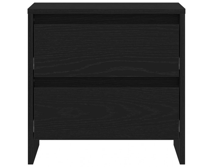 Sonata H Нощен шкаф Черен дъб 45 x 34 x 44.5 см Инженерно дърво