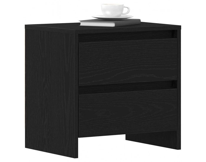 Sonata H Нощен шкаф Черен дъб 45 x 34 x 44.5 см Инженерно дърво