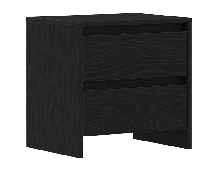 Sonata H Нощен шкаф Черен дъб 45 x 34 x 44.5 см Инженерно дърво