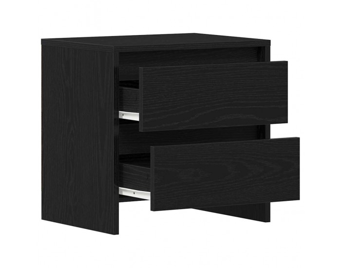 Sonata H Нощен шкаф Черен дъб 45 x 34 x 44.5 см Инженерно дърво