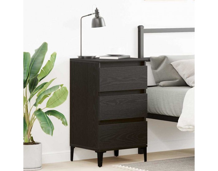 Sonata H Нощен шкаф Черния дъб 40 x 35 x 70 см Инженерно дърво