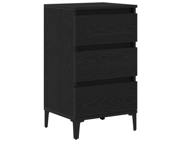 Sonata H Нощен шкаф Черния дъб 40 x 35 x 70 см Инженерно дърво