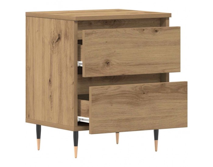 Sonata H Нощен шкаф 2 pcs дъб артизан 40 x 35 x 50 см Инженерно дърво Sonata H Нощен шкаф 2 pcs дъб артизан 40 x 35 x 50 см Инженерно дърво