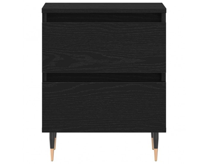 Sonata H Нощен шкаф 2 pcs Черен дъб 40 x 35 x 50 см Инженерно дърво