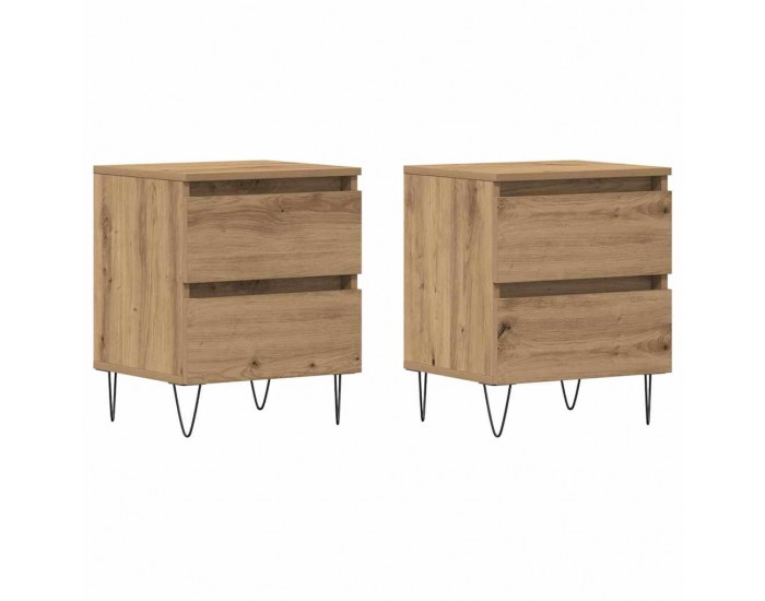 Sonata H Нощен шкаф 2 pcs дъб артизан 40 x 35 x 50 см Инженерно дърво