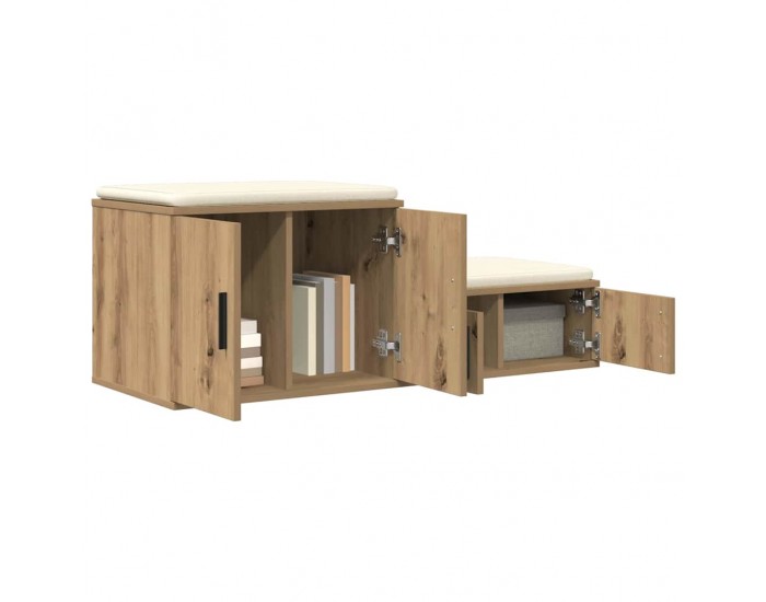 Sonata H Шкаф за съхранение дъб артизан 103 x 41 x 40 см Инженерно дърво Sonata H Шкаф за съхранение дъб артизан 103 x 41 x 40 см Инженерно дърво