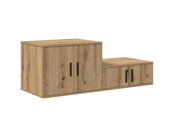 Sonata H Шкаф за съхранение дъб артизан 103 x 41 x 40 см Инженерно дърво Sonata H Шкаф за съхранение дъб артизан 103 x 41 x 40 см Инженерно дърво