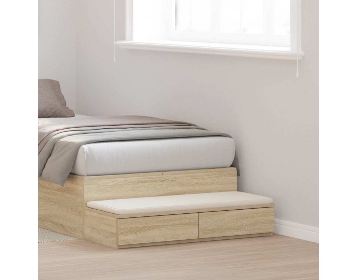 Sonata H Чекмеджета за легло с чекмедже дъб сонома 90 x 36.5 x 16.5 см Sonata H Чекмеджета за легло с чекмедже дъб сонома 90 x 36.5 x 16.5 см