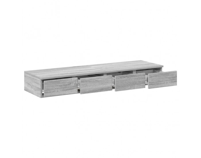 Sonata H Чекмеджета за легло с чекмедже Сив сонома 120 x 36.5 x 16.5 см Sonata H Чекмеджета за легло с чекмедже Сив сонома 120 x 36.5 x 16.5 см