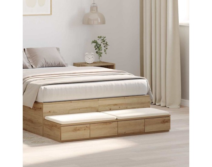 Sonata H Чекмеджета за легло с чекмедже дъб артизан 120 x 36.5 x 16.5 см