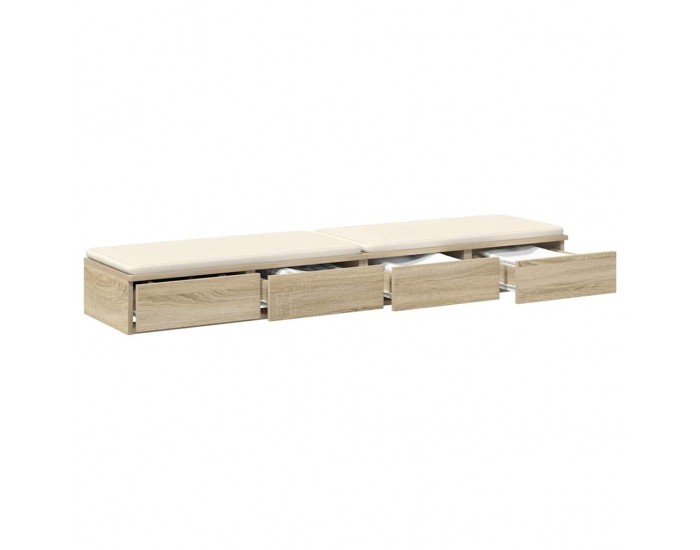 Sonata H Чекмеджета за легло с чекмедже дъб сонома 150 x 36.5 x 16.5 см
