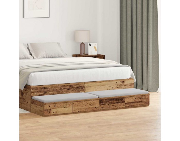 Sonata H Чекмеджета за легло с чекмедже Старо дърво 150 x 36.5 x 16.5 см
