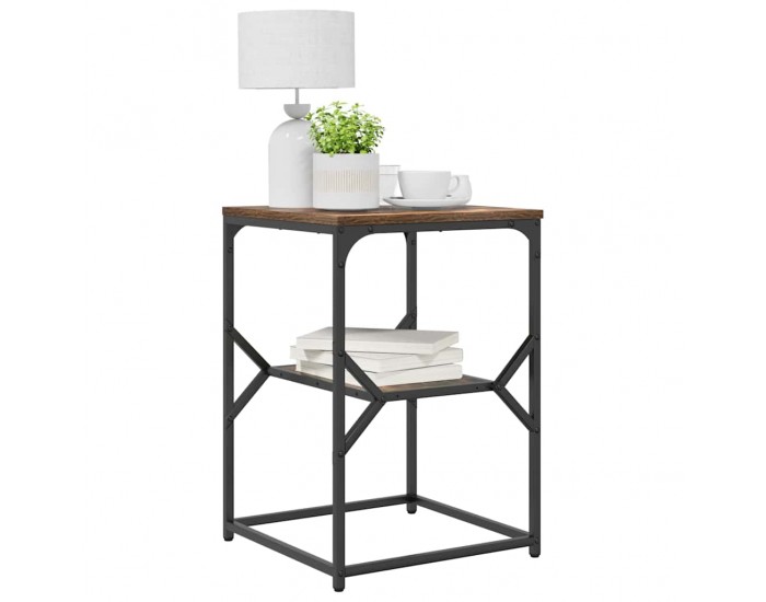 Sonata H Странична маса Опушен дъб 41 x 40 x 60 см Sonata H Странична маса Опушен дъб 41 x 40 x 60 см