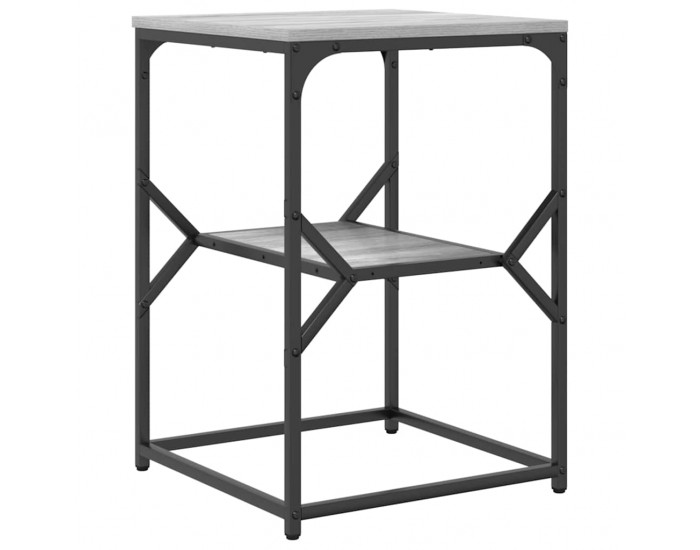 Sonata H Странична маса Сив сонома 41 x 40 x 60 см