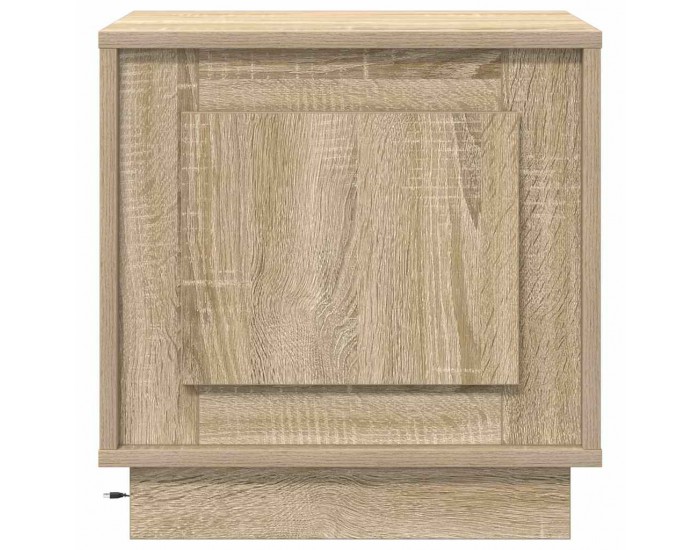 Sonata H Нощен шкаф с дъб сонома 44 x 34.5 x 45 см Инженерно дърво