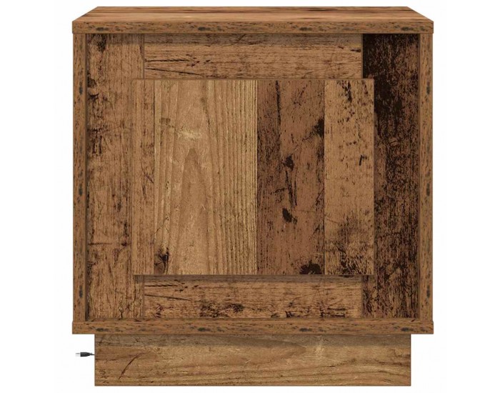 Sonata H Нощен шкаф с Старо дърво 44 x 34.5 x 45 см Инженерно дърво